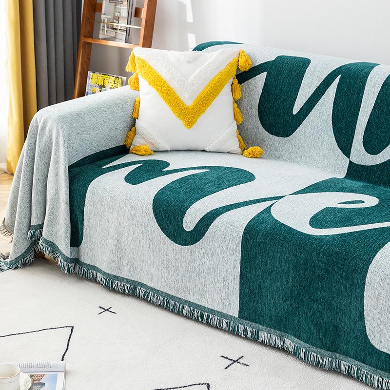 

Чехол для дивана с полосатым геометрическим узором, диван, покрывало, чехол для 3-местного дивана в гостиную, защитное покрытие для мебели на все времена года 180x130cm