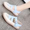 Sommer Damen Römersandalen Strandschuhe Lässige Zehenbedeckte Wandersandalen für Mädchen Übergröße