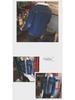 Heren Slim Fit Winter Denim Jas met Velvet en Lamswol Voering