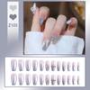 Handmade Press-On Nails – Crushed Diamond Butterfly Glitter Tips Collection