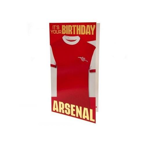 Arsenal FC Crest Birthday Card