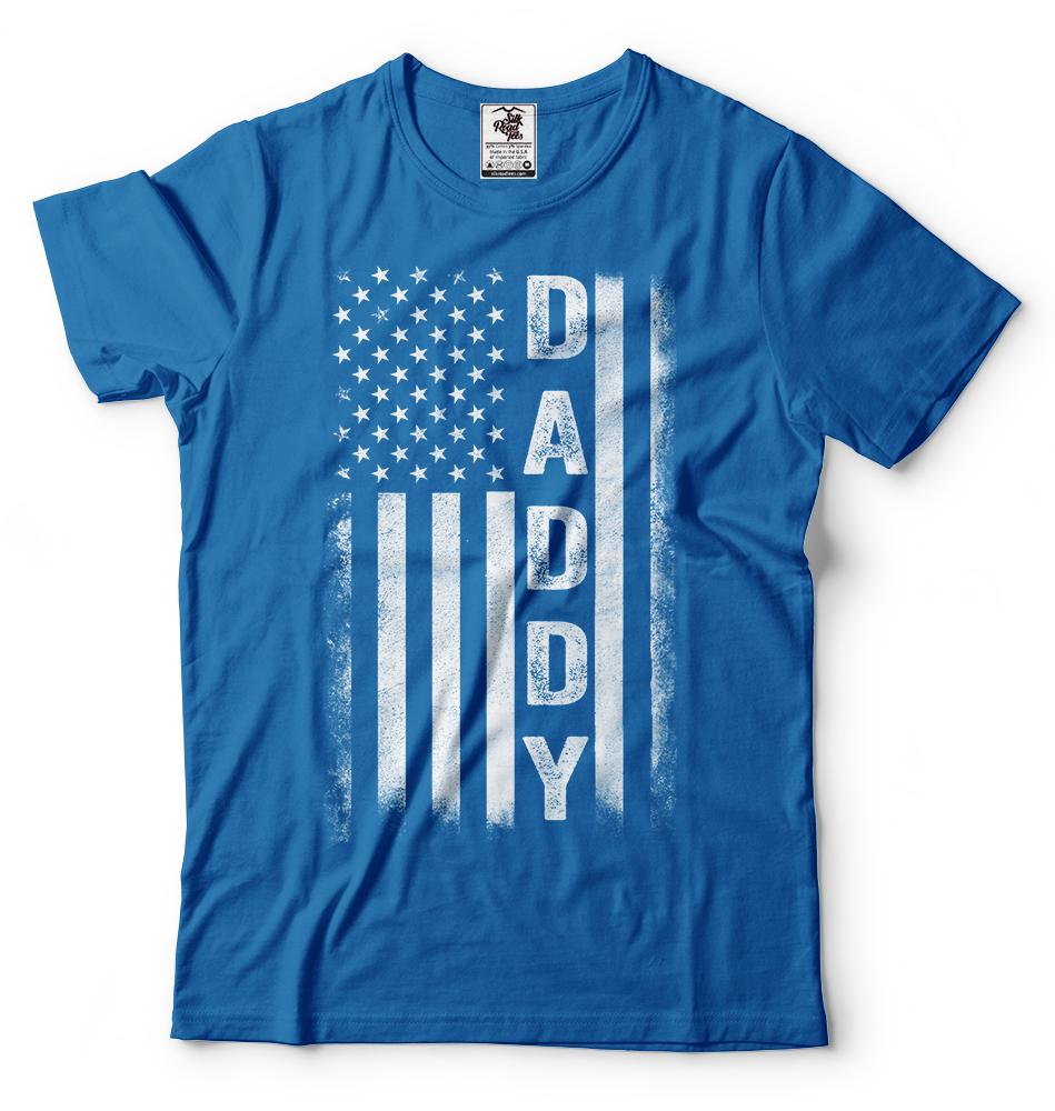 Gift For Dad Stylish USA Distress Flag American Daddy Father Day Gift Ideas