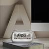 Temperature Display Digital Alarm Clock Humidity Display Week Display Cat Shape Clock Digital Display LCD Screen Alarm Clock