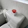 Stylish Space-Themed Flush Replacement Button Rocket Launch Shaped Button Household Toilet