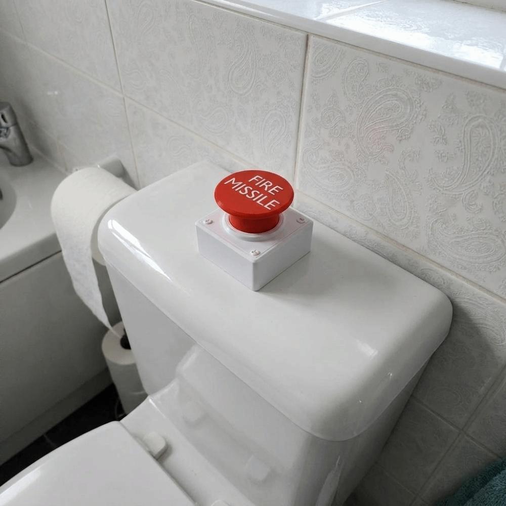 Solid Reliable Material Toilet Tank Press Button Household Toilet Button  Home Use