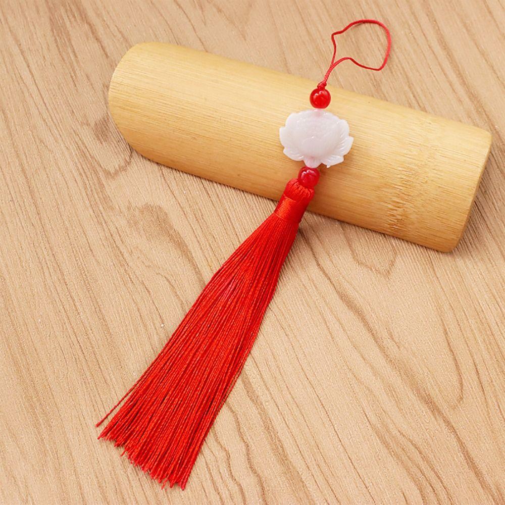 1Pcs Ancient Chinese Style Knot Silk Tassels Fan Falling Ornaments Tassels Pendant