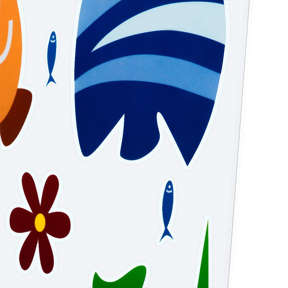 Bathroom Decor for Kid's Room Children Room Baby Room Fish Decoration Wall Stickers Home Decor