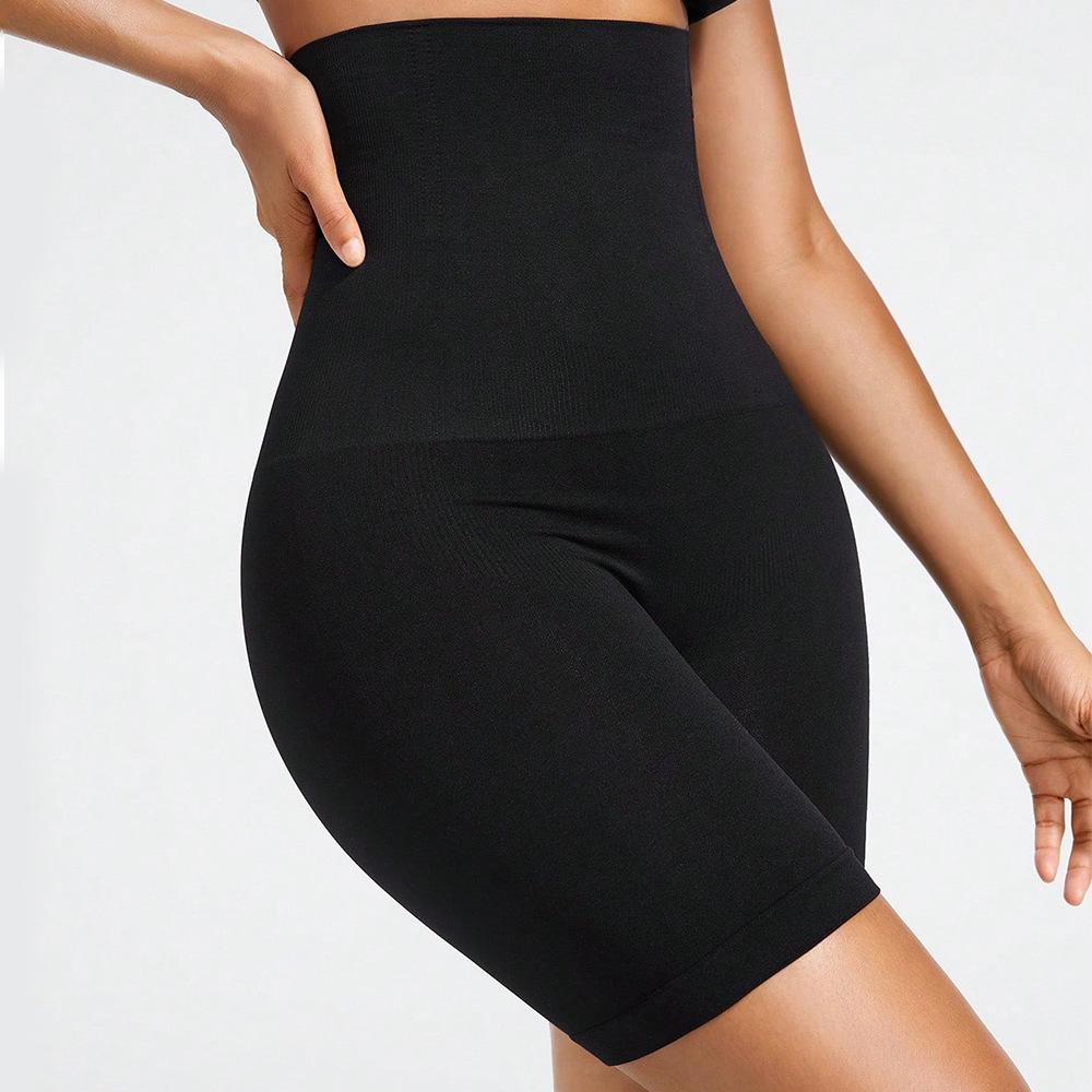 Women's Plus Size Brief-Cut Tummy-Control Knickers with Lifted Bottom, Anti-Exposure Design, Shaping Waistband, High-Waisted Tummy-Control Knickers