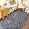 Tie Dye Hellgrauer Teppich Oval Flauschig Plüsch Bettvorleger Kinderzimmer Feuchtigkeitsbeständige Matte Wohnzimmer Heimdekoration Teppiche