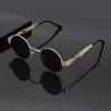 Fashion Round Sunglasses Women Retro Trend Punk Metal Sun Glasses High Quality Classic Men Luxury Brand Eyewear Uv400 Goggles