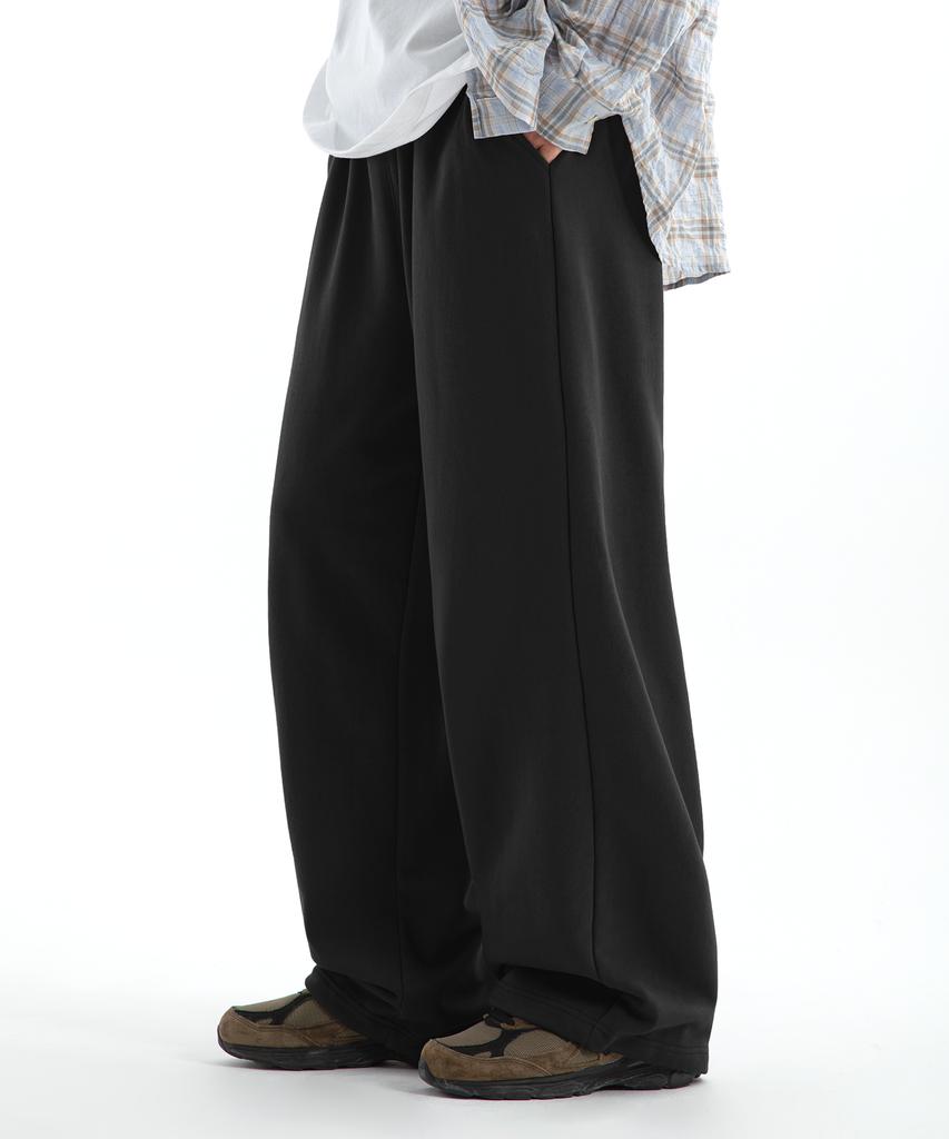 BRENSON String Wide Balloon Fit Sweatpants ( 4 Colors ) ( Fleece Line Option ) (Type B)