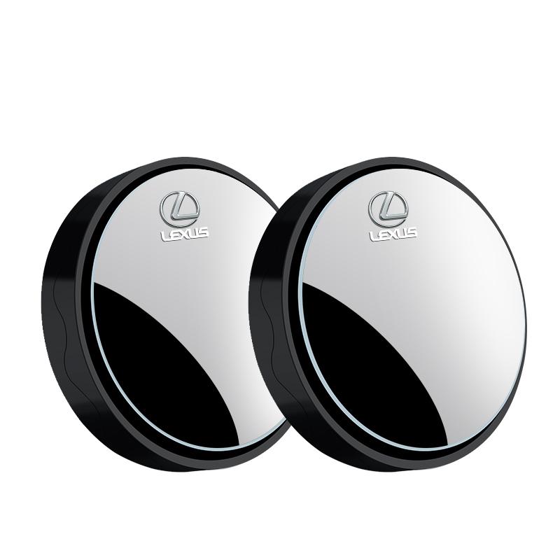 

New 2 Pcs Car Suction Cup Mount Auxiliary Rearview Mirror For Lexus F SPORT IS250 IS200 CT200h GS300 LS430 RX450h LX570 IS300