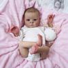 16-Inch White Long-Sleeve Bodysuit for Tink Reborn Baby Doll