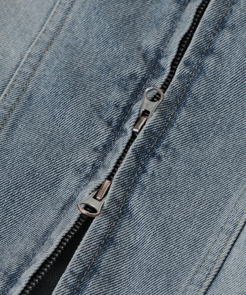 Standarderror 87-Stan119 [Classic] Vintage Washed Work Denim Jacket Snow Blue