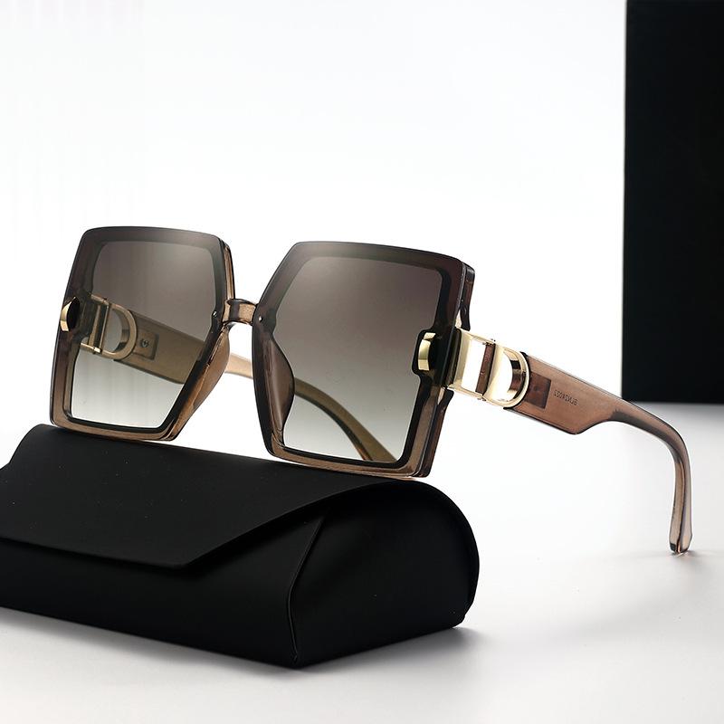 New High-End Large Frame D-Mill Sunglasses For Women(Ds-25022)