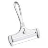 Cortador de queso con alambre y rodillo de acero inoxidable, manual de cocina ajustable, rallador de mantequilla y cortador de grosor Che W9L5