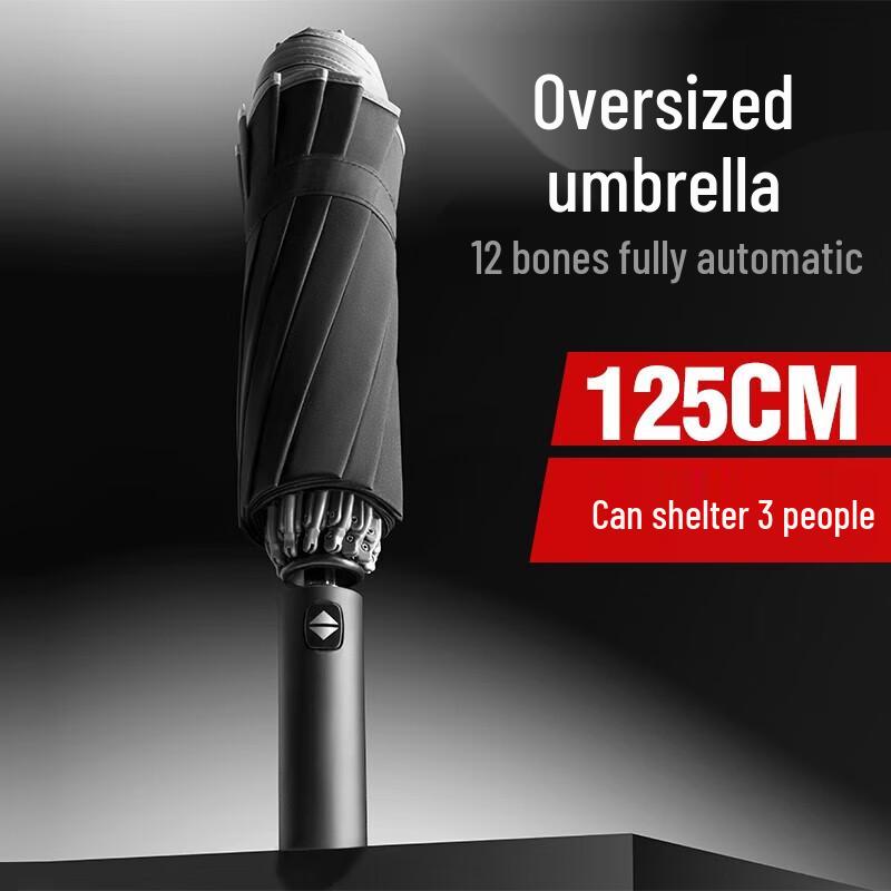 Baodinni Extra Large Fully Automatic Windproof Reverse Folding Umbrella