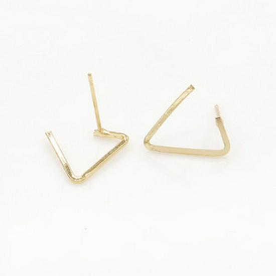 

Корейский нишевый дизайн простые серьги-пусеты для женщин