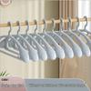 Extra Thick Non-Slip Wide Shoulder Hanger for Adult & Student Clothes, Non-Marking Plastic Design