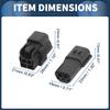 INFINAUTO 2-Pin Auto Elektrischer Drahtverbinder Stecker-Kit 1,8mm Serie Auto Wohnmobil LKW