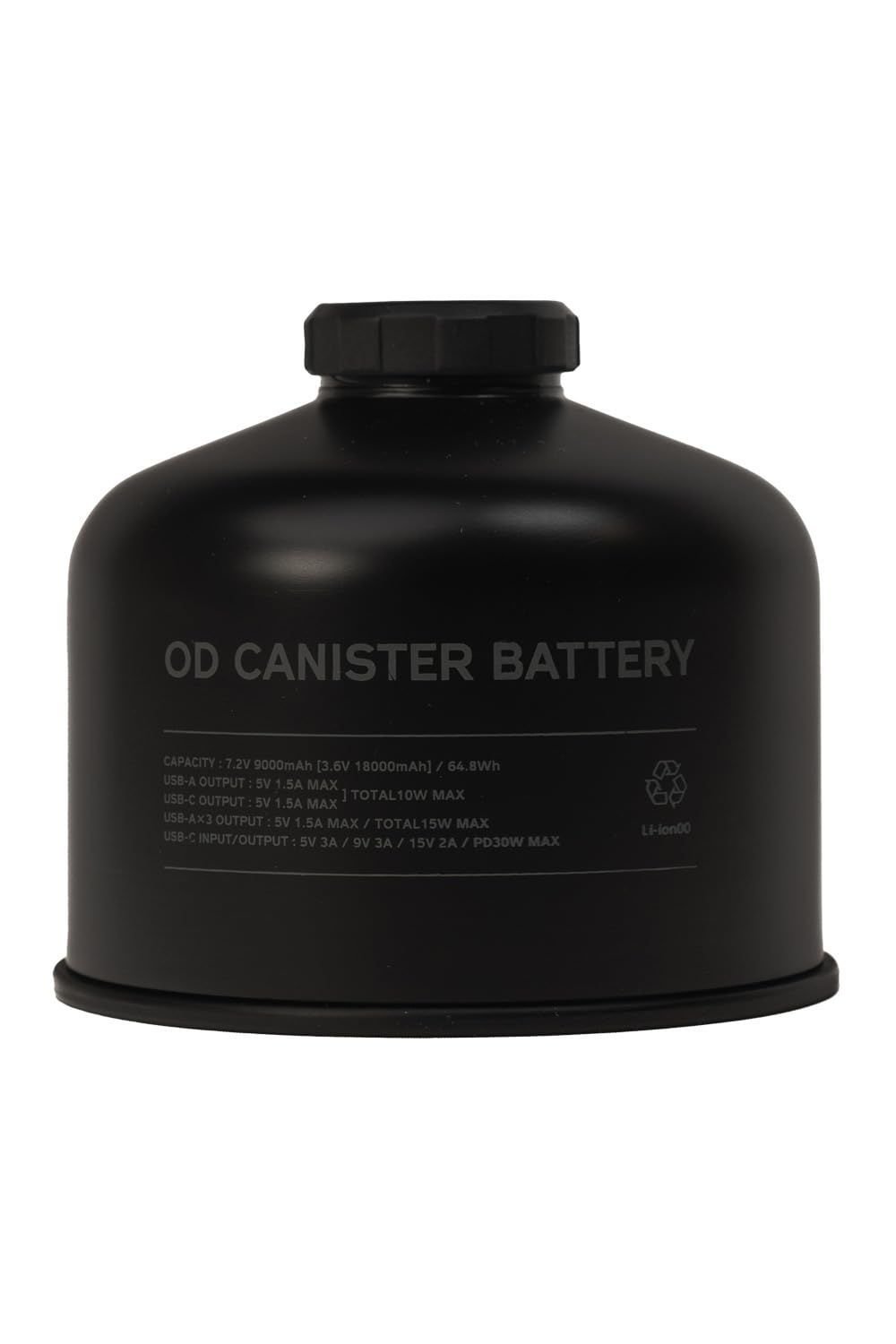 

ROOT CO. PLAY OD CANISTER BATTERY (Black)
