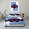 """Florida Panthers Logo Bettwäsche Design" Druck Bettwäsche Set Bettbezug Kissenbezüge""" (1* Bettbezug 2* Kissenbezüge Decke Nicht Enthalten)