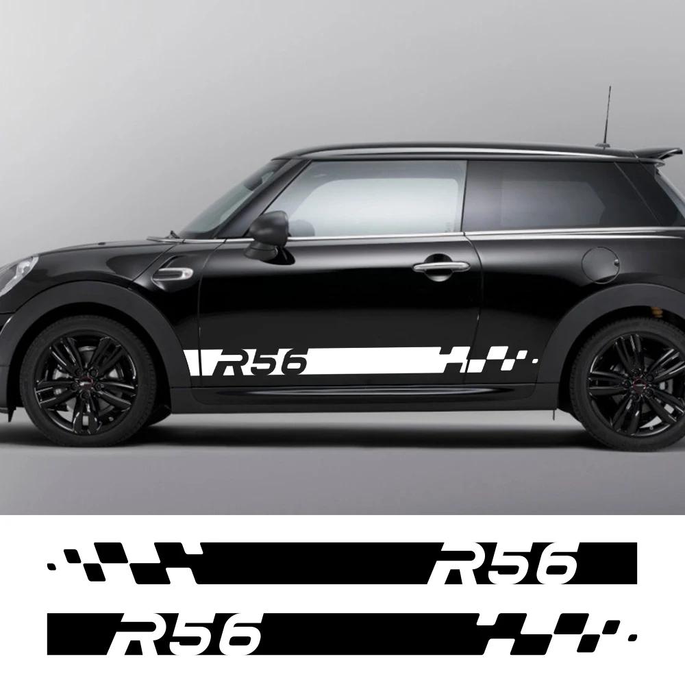 Car Door Side Sticker For MINI John Cooper S JCW R56 Hatchback GP Racing Sport Styling Decor Decal Auto Para Tuning Accessories