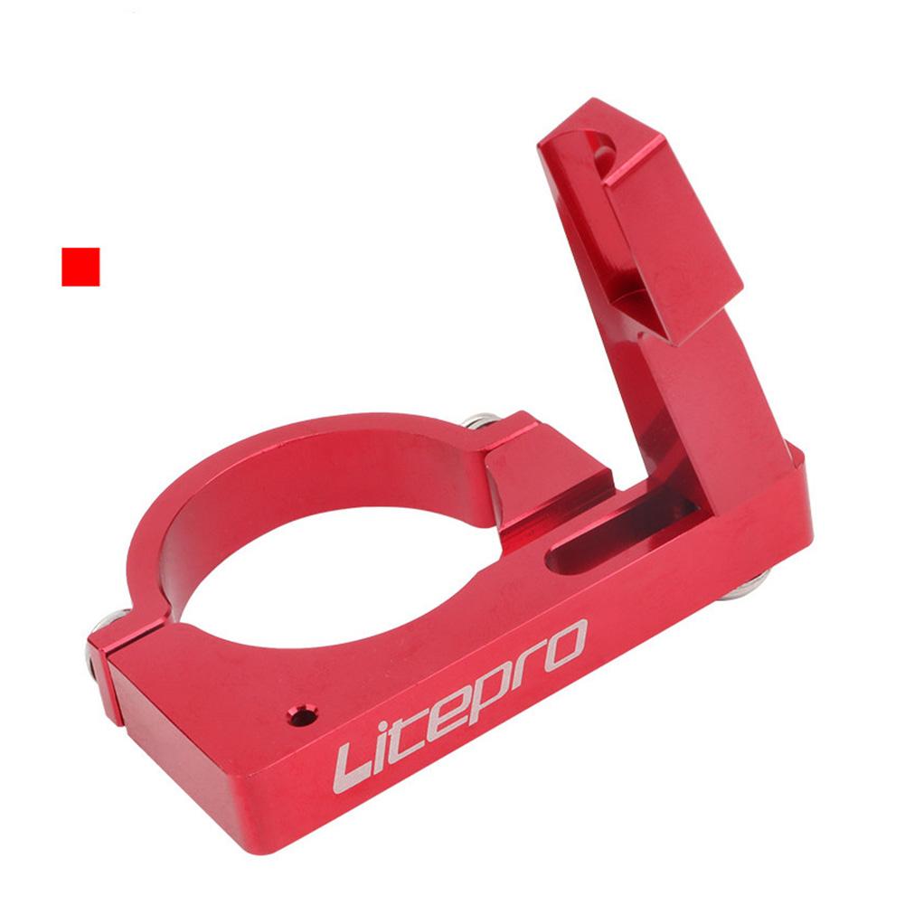 Folding Bike Front Derailleur Adapter Conversion Mounting Base 40mm Clamp Ring BMX Cycling Part