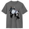 Michael Jackson King Of Pop Moonwalk Men's T Shirt  Funny Tees Short Sleeve Crewneck T-Shirts 100% Cotton Printing Tops