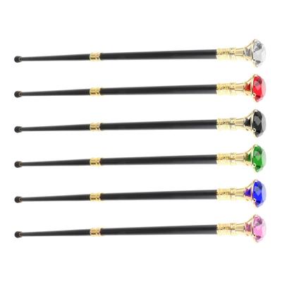 Antique Vintage Aluminum Alloy Walking Sticks Diamond Grip Knob Gift