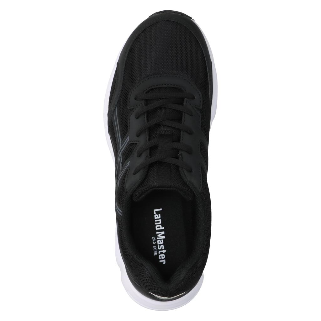 Walking Wide LJM 9120 cm 4E [Achilles] Shoes, Fit, Lightweight, Men's 4E, Women's 3E, Black_9120 26.5