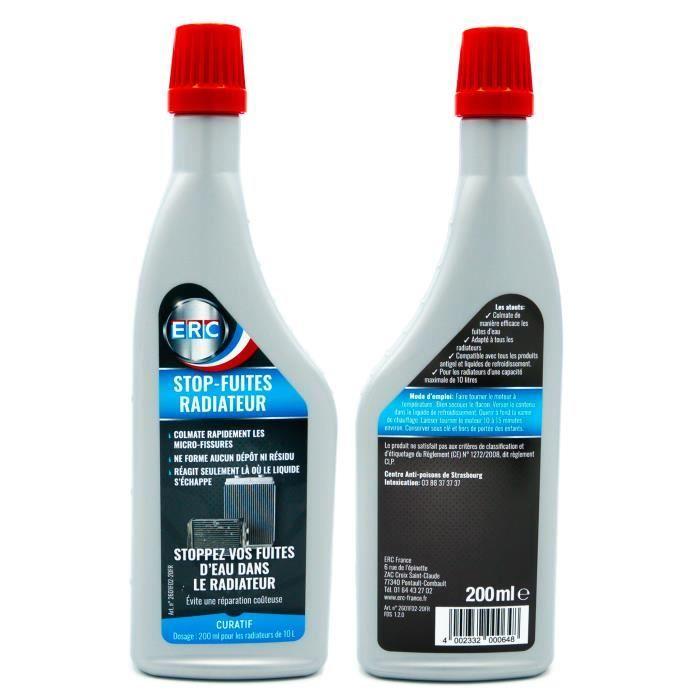 ERC Radiator Stop Leak/Stop Leaks Without Disassembly/Seals Small Holes and Microcracks – Maintenance Additive 200ml