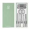 Qisu 7-Piece Colorful Sliding Box Nail Clipper Set
