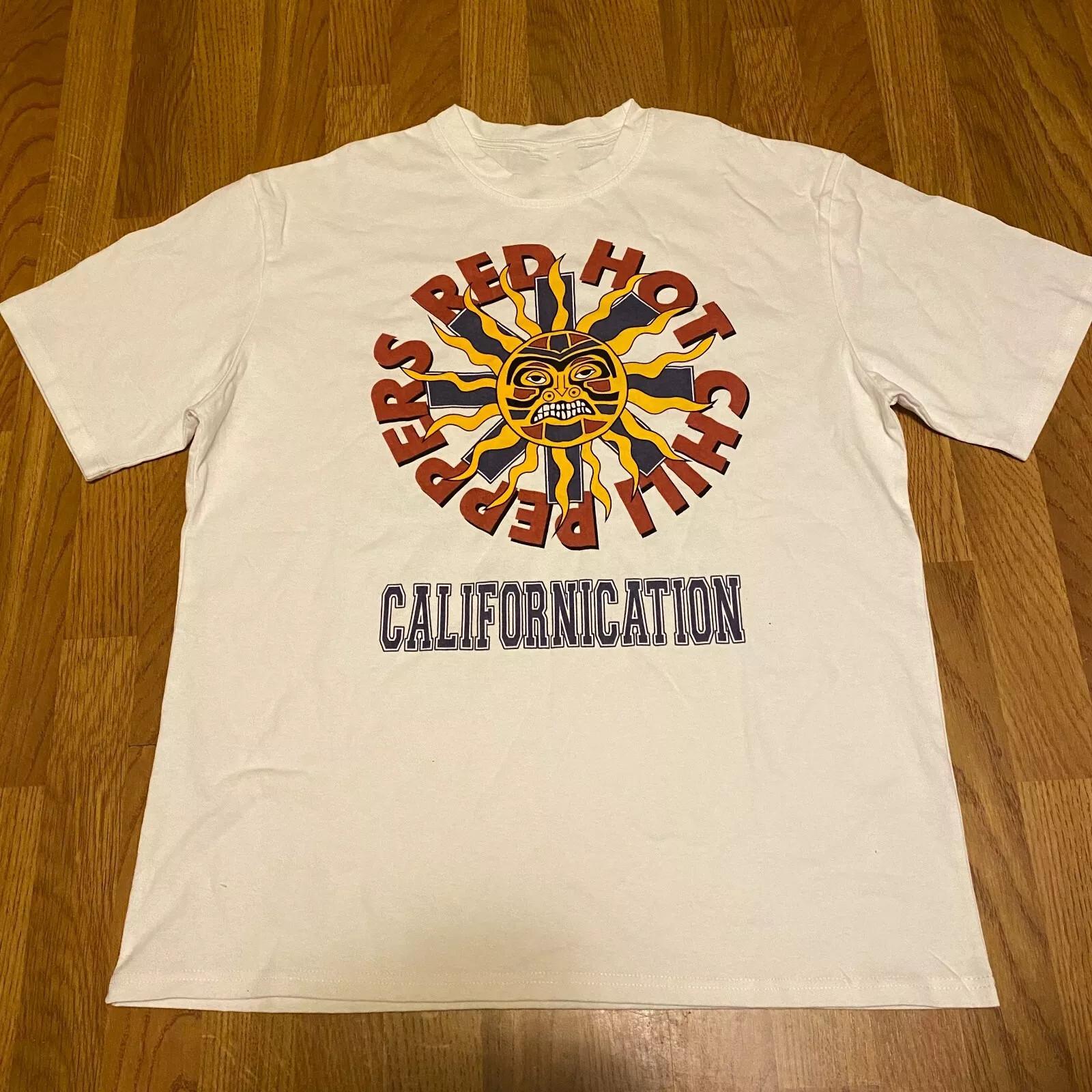 Vintage Red Hot Chili Peppers T Shirt XL Californication 2000s Band Tee Giant XL