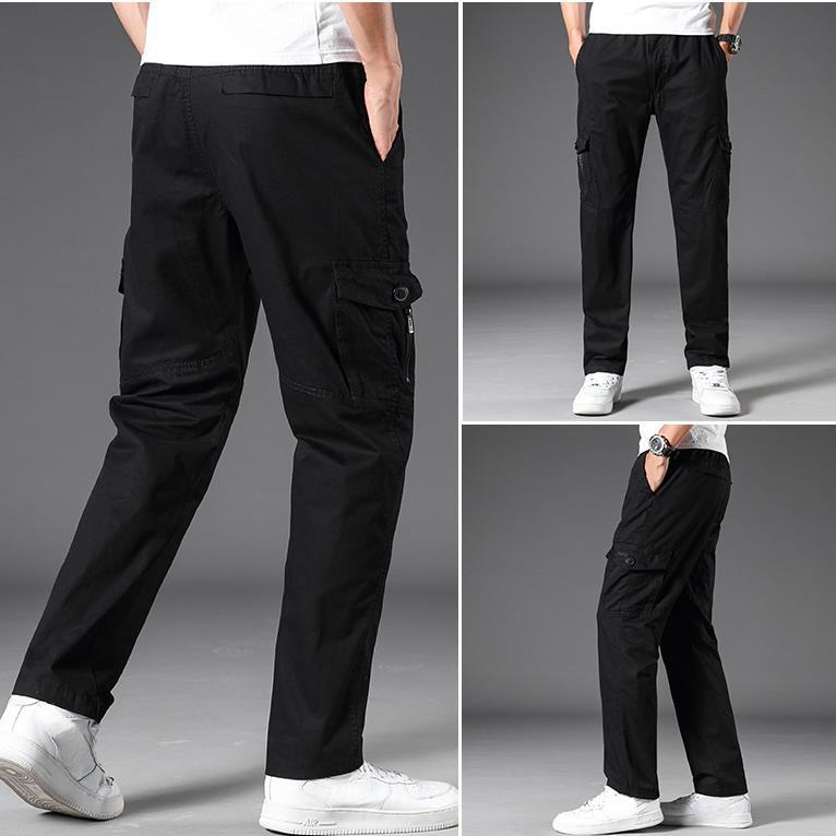 Pánské kalhoty Cargo Pánské Bavlněné overaly Outdoorové kalhoty Velká velikost 6XL Oblečení Camo Turistické kalhoty