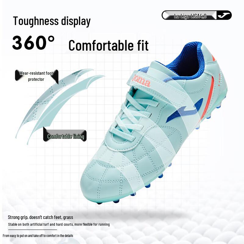 JOMA 2025 Kids' Velcro MG Short Stud Soccer Cleats