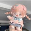 New Arrival 20cm Pink Fried Hair Cute No Attributes Soft Plush Doll Body Toy Cosplay Cute Gift