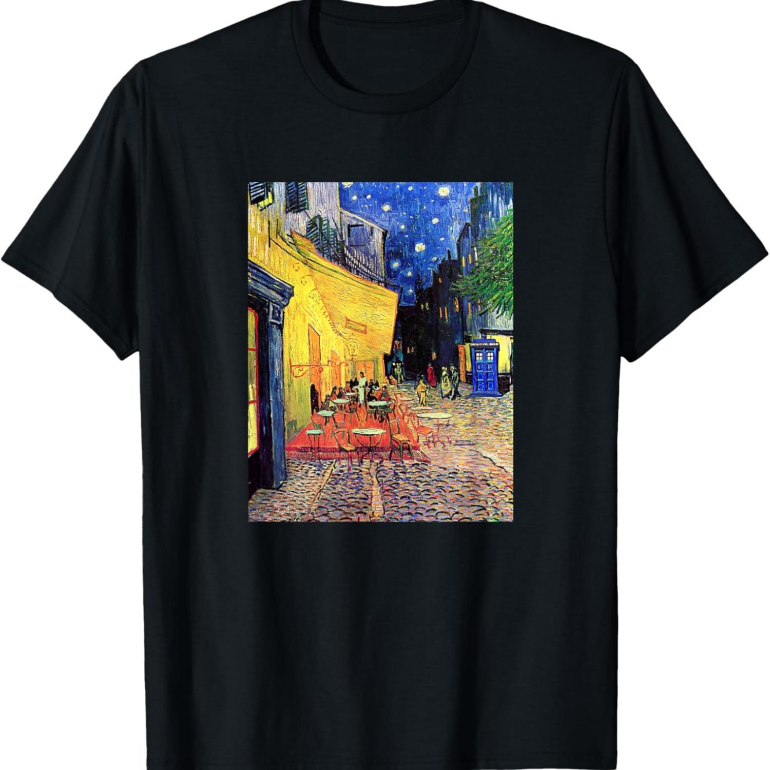 

Cafe Terrace at Night Doctor Visit T-Shirt XXXXXL чёрный