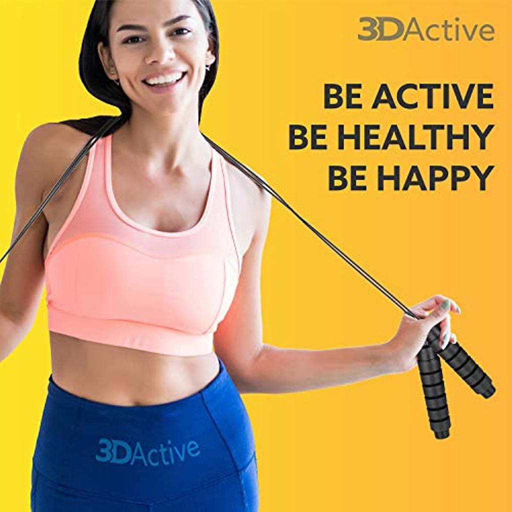 Buy Jump Rope, TangleFree Adjustable Skipping Rope with Ball Bearings