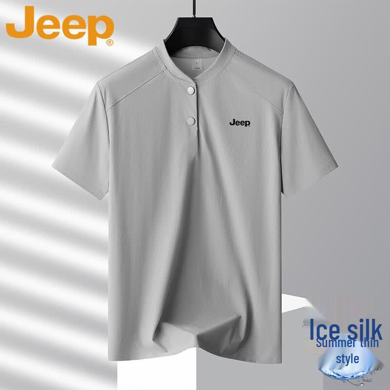 Jeep Men's Quick-Dry Loose Fit T-Shirt