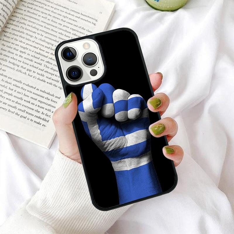 Greece Greek Flag Celular Mobile Smartphone Cases For iPhone 17 Air 16 15 14 12 13 11 Pro MAX 6S Plus SE2020 Coque Fundas