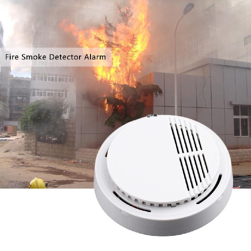 Alarm Wireless Smoke Fire Sensor Quick Response For House Safety Prevention And