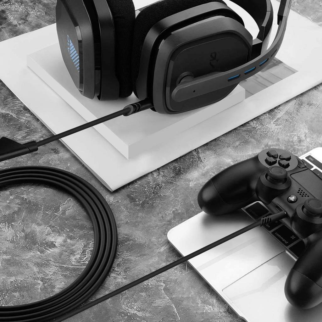 Astro A10 Replacement Cable Cord with Mute Function Also Works with Astro A40 A10 A30 A50 G633 G933 Gaming Headsets (2M / 6.6ft)