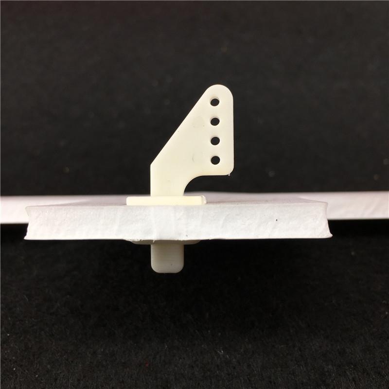 10Sets 21mm Set Rudder Servo Ailerons Elevators For RC Fixed Wing Airplane Medium Lock On Nylon Control Horn And Clevis