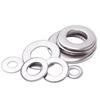 304 Stainless Steel Thickened Flat Washer Set, Sizes 2-36