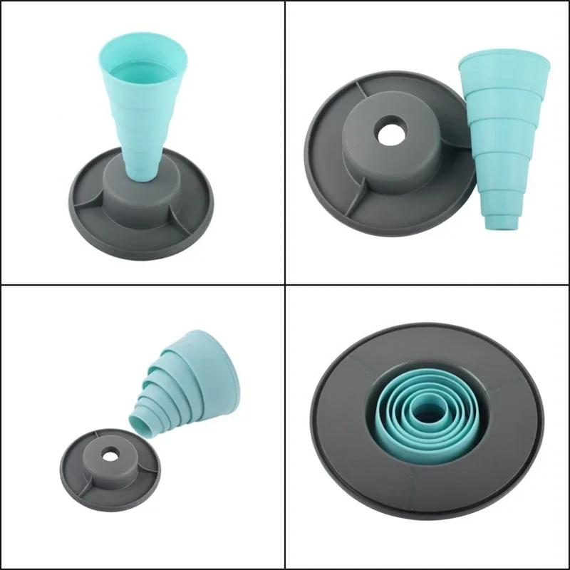 Piping Bag Nozzles Storage Rack Stand with 8 Slots Scalable Bracket Baking Accessories Holder Cake Decorating Pastry Bag Set