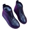 Large size beef tendon soft-soled cotton boots short boots women's winter shoes medium and old non-slip flat-soled velvet cotton shoes tide
