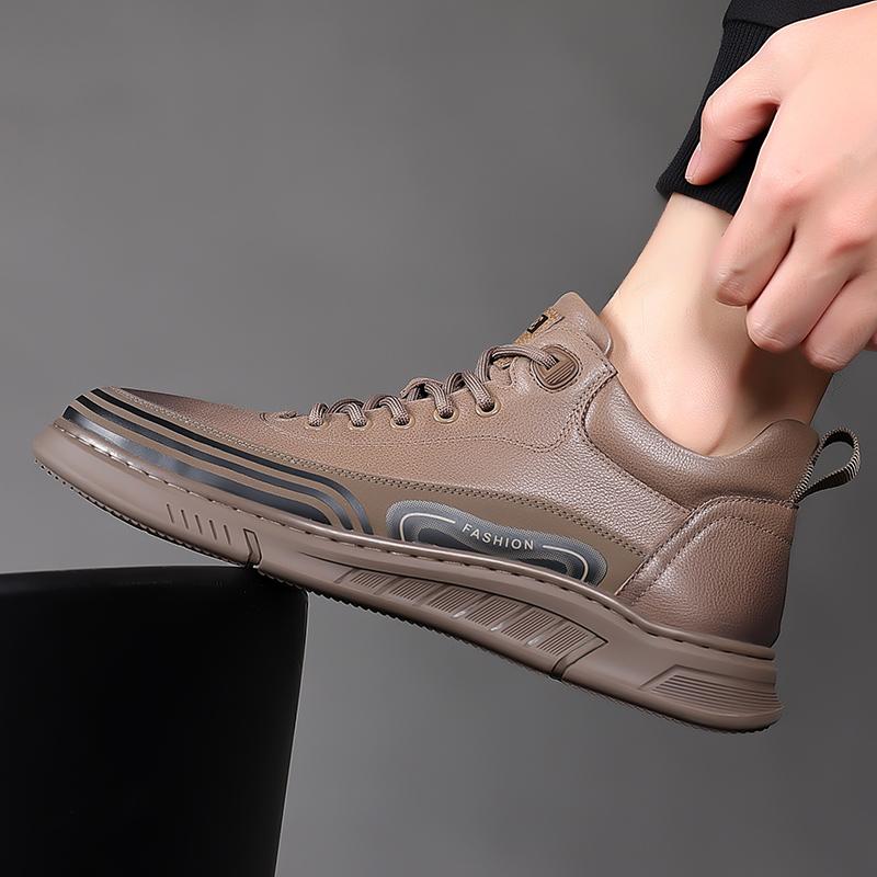 Fashion Spring autumn men shoes lace up high top shoes men's version of all matching thick soles fashion casual board shoes men