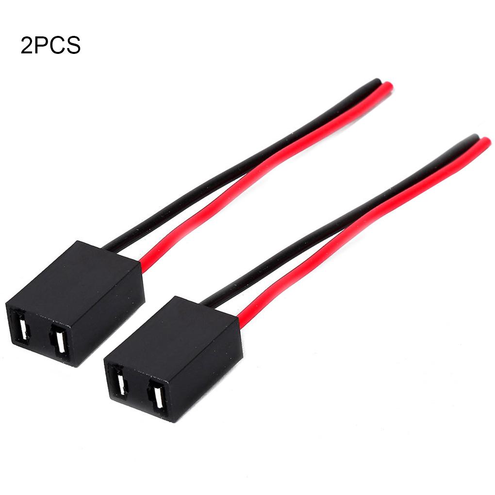 H7 LED Bulb Headlight Socket Adapter Convertor Extension Wire Female To Female Connector Harness