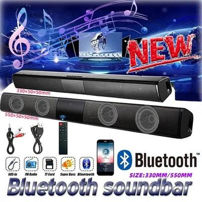 Nieuwe Upgrade 330/550MM Afstandsbediening Hoge Geluidskwaliteit Draadloze Bluetooth Soundbar Hi-Fi Stereo Speaker Home Theater TV Sterke Bas Geluidsbalk